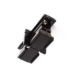 Tilbehør til 3-Faset skinnesystem D LINE - mekanisk stik, 220-240V AC / 50-60Hz, sort