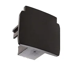 Accessories for 3-phase track system D LINE - endcap, black