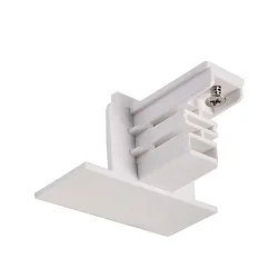 3-faset endekappe D LINE, hvid