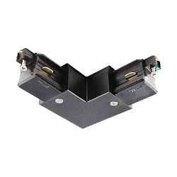 1-phase L-connector D ONE right, black