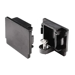 1-phase end cap D ONE, graphite black