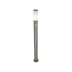 Standerlampe Nova Udendørslampe, 220-240V AC / 50-60Hz, E27, 40W, rustfrit stål, med bevægelsesdetektor