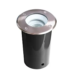 Gulvindbygningslampe PAVO, rund, sæt, spændingskonstant, 220-240V AC/50-60Hz, 1x maks. 9W