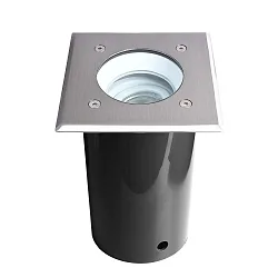 Gulvindbygningslampe PAVO, firkantet, sæt, spændingskonstant, 220-240V AC/50-60Hz, 1x maks. 9W