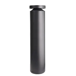 Pælelampe FARO 100 IP65, mørkegrå, klar dæmpbar