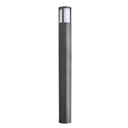 bollard lamp FACADO II 1000MM OPAL round E27 IP65, dark grey, mat dimmable