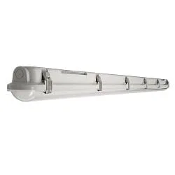 Fugttæt armatur TRI PROOF BASIC 121CM / 36W 840 ON-OFF slagfast, omskiftelig IP65, lysegrå 