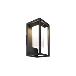 LED Solenergi Væglampe SAMAS SOLAR, IP54, inkl. Sensor + Akku, 2.2W 3000K, mørkegrå