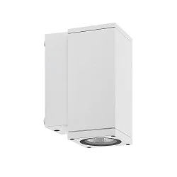 Fasadespot SHORELINE PRO LED SQUARE 70 DOWN 1-flamme, firkantet, CCT Switch IP65, lysegrå dæmpbar