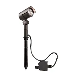 Deko-Light Udendørsspot LED Spydlampe KEID II, IP65, 20W 3000K 1350lm 2070cd 45°, trykstøbt aluminium, mørkegrå