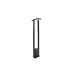 LED solar-Floor luminaire SOLAR PREMIUM I, IP54, H 100cm, incl. sensor + Akku, 1.6W 3200K 170lm, swivelling