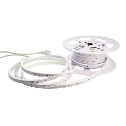 LED Strip fleksibel gennemsigtig, hvid