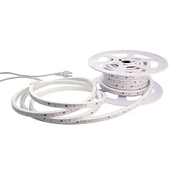 LED Strip fleksibel gennemsigtig, hvid