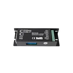 KapegoLED Controller Dæmper R-DMX 3+1, spænding konstant, dæmpbar: DMX512, 12-24V DC, 16 A, 384W