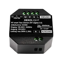 TRIAC dæmper TRIAC konstant spænding, sort