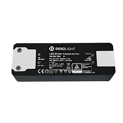 Deko-Light LED-Strømforsyning, BASIC, CC, V8-30-700mA/30W, konstantstrøm, 220-240V AC/50-60Hz, 40-80V DC