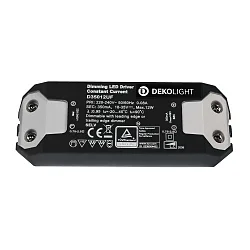 Deko-Light LED-Strømforsyning, BASIC, DIM, CC, D350012UF/12W, konstantstrøm, dæmpbar