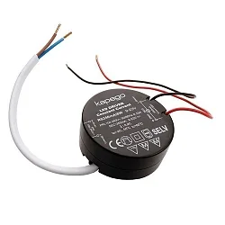 Deko-Light LED-Strømforsyning, ROUND, CC, RS350mA/8W, konstantstrøm, 100-240V AC/50-60Hz, 9-23V DC