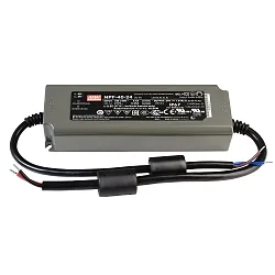Meanwell Strømforsyning, CV, NPF-40-24, spændingskonstant, 90-305V AC/50-60Hz, 24V DC, 0-1670 mA, 40W