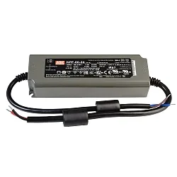Meanwell Strømforsyning, CV, NPF-60-24, spændingskonstant, 90-305V AC/50-60Hz, 24V DC, 0-2500 mA, 60W