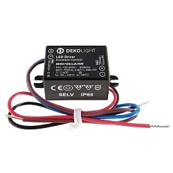 LED driver MINI CC 700MA konstant strøm, omskiftelig, sort