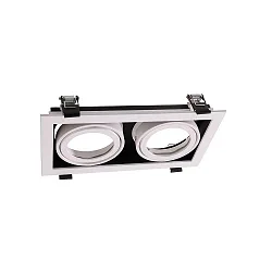 Tilbehør til MODULAR SYSTEM COB Kardan ramme, LxBxH: 140x257x43 mm, hvid mat