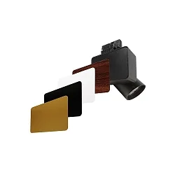 Deko-Light Sidedækslet til Serie NIHAL MINI, metal, 8.85cm, IP20, træ