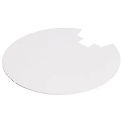 Bagdæksel til serie UNI II MAX, Ø 11.7cm, hvid