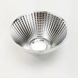 Reflektor til Udendørs serie COLT, version 15W, Ø 9.2cm / H 4.7cm, plast, sølv, 22°
