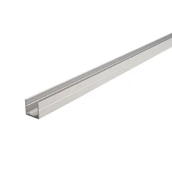 Profile for D FLEX LINE TOP LED strip, 100cm, anodized aluminum, matt silver