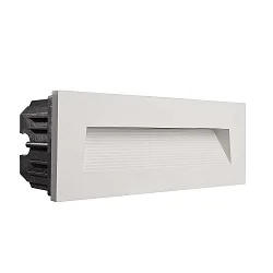 Dækning Trin til LED Vægindbygningslampe LIGHT BASE III OUTDOOR, hvid
