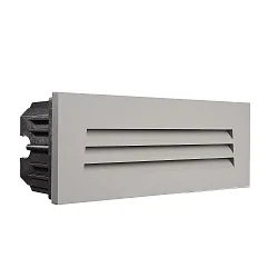 Cover Window blind for recessed LED wall luminaire LIGHT base III outdoor, grey