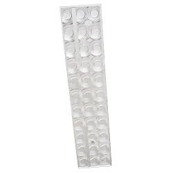 Linse til Loftlampe DRACONIS, symmetrisk, gennemsigtig, 90°
