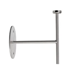 Wall holder for magnetic luminaire MIRAM, B/H: 8,5cm/9,6cm, grey
