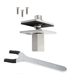 Monteringssæt OFFICE THREE TABLE LAMP justerbar, aftagelig, hvid aluminium