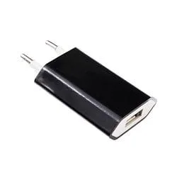 plug-in strømforsyning USB-A, sort