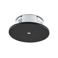 pendel adapter Ø DA 68MM / RECESSED rund, indbygget version, kulsort