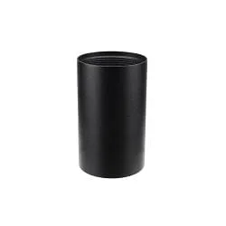 surface mounted housing CAN MIX'N MATCH 1/2 - SPOT HEAD (CEILING / 3PHASE) cylindrical, rigid, mechanical, black