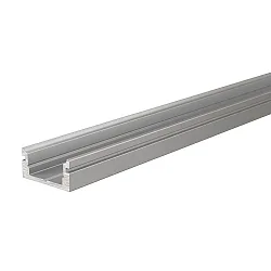 AU-01-08, flad U-Profil til 8 - 9,3 mm LED Strips, 100cm