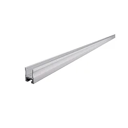 Deko-Light Nuten-Profil U-høj AU-03-12 til 12 - 13,3 LED Strips, sølv mat eloxiert, 200cm