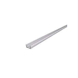 Reprofil IP-Profil, U-flad AU-04-12 til 12 - 13,3 mm LED Strips, aluminium anodiseret, 200cm, sølv