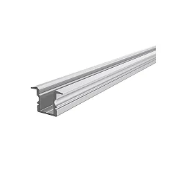 ET-02-08, høj T-Profil til 8 - 9,3 mm LED Strips, 200cm, anodiseret aluminium