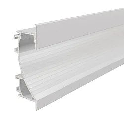 Deko-Light Indervæg Profil Vægvoute EL-02-12 til 12 - 13,3 LED Strips, længde: 2m, hvid mat