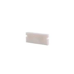 Endekappe P-AU-01-10, 16 mm, 2 stk., hvid