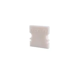 Endekappe P-AU-02-08, 14 mm, 2 stk., hvid
