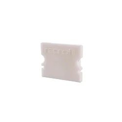 Endekappe P-AU-02-12, 18 mm, 2 stk., hvid