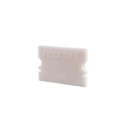 Endekappe P-AU-02-15, 21 mm, 2 stk., hvid