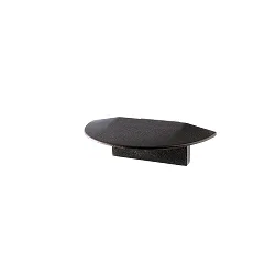 Endekappe P-ET-01-08, 23 mm, 2 stk., sort