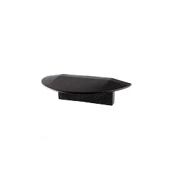 Endekappe P-ET-01-10, 25 mm, 2 stk., sort
