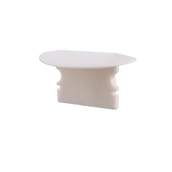 Endekappe P-ET-02-12, 27 mm, 2 stk., hvid